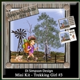 Mini Kit - Trekking Girl #3- Aussie country