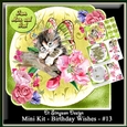 Mini Kit - Birthday Wishes # 13- Kitty for lots of occasions