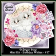 Mini Kit - Birthday Wishes # 17- Sweet kitties for lots of occasions