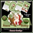 Standup and Over the Top Mini Kit #4 - Seasons Greetings