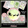 Standup and Over the Top Mini Kit #7 - Merry Christmas