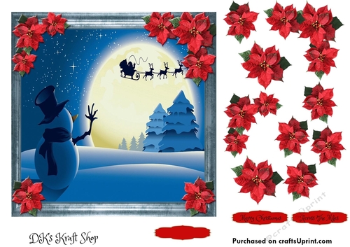 Cute Snowman sheet 1
