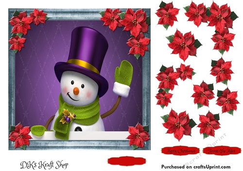Cute Snowman sheet 5
