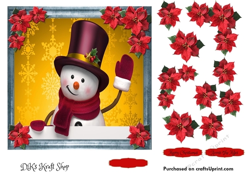 Cute Snowman sheet 7