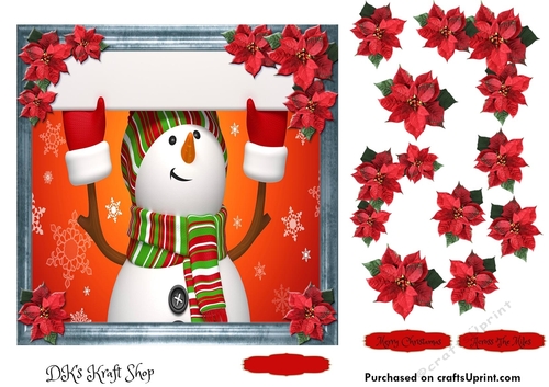 Cute Snowman sheet 8