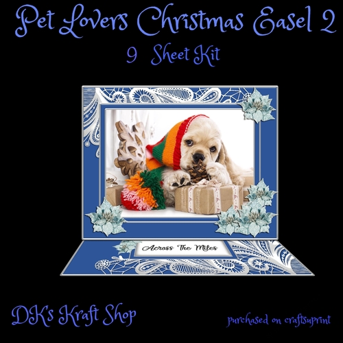 Pet Lovers Christmas Easel 2