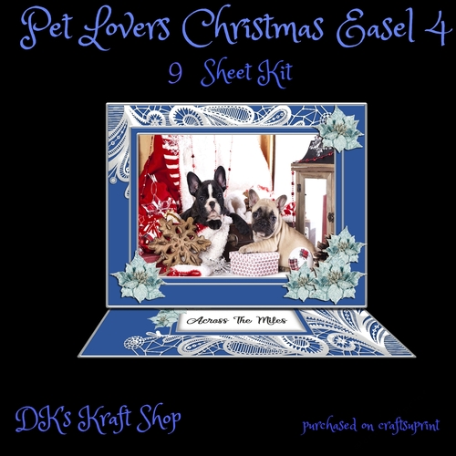 Pet Lovers Christmas Easel 4