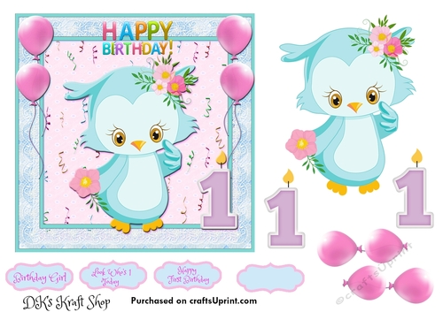 Little Owl First Birthday 7
