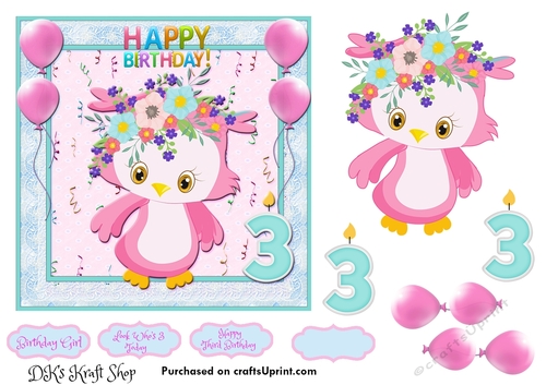 Little Owl Third Birthday 5