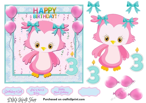 Little Owl Third Birthday 7