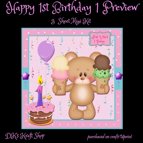 Happy 1st Birthday 1