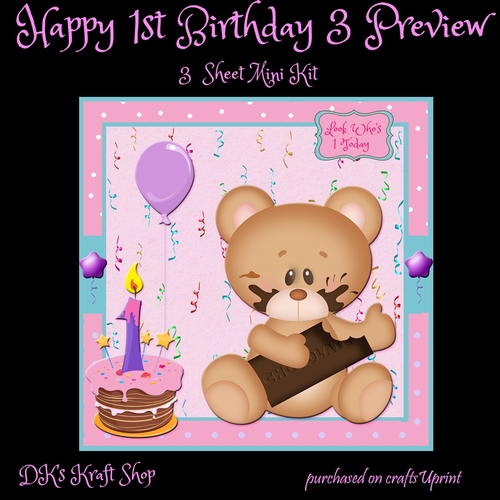 Happy 1st Birthday 3