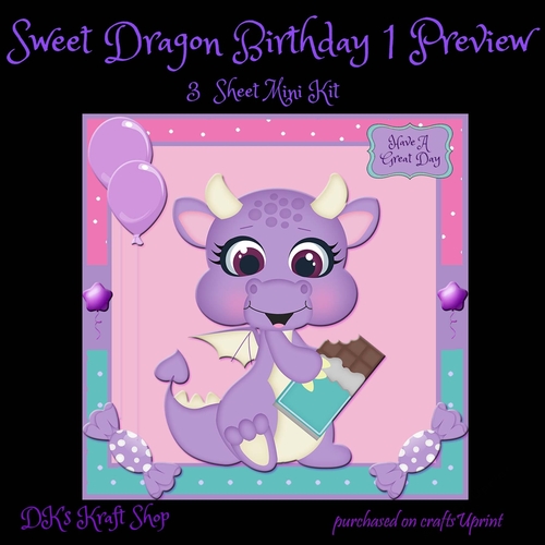Sweet Dragon Birthday 1