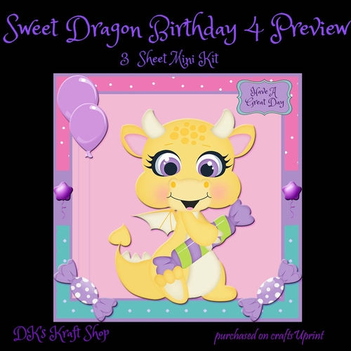 Sweet Dragon Birthday 4