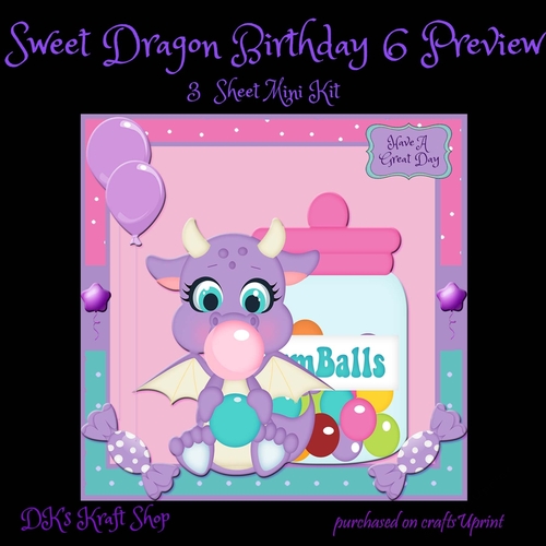 Sweet Dragon Birthday 6