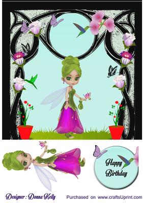 Fairy Birthday Girl