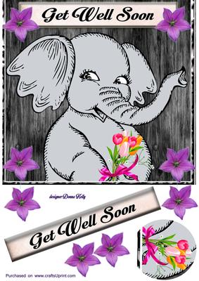 Elephant Get Well