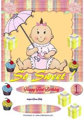 Girls First Birthday