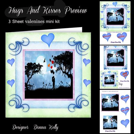 Hugs and Kisses Mini Kit