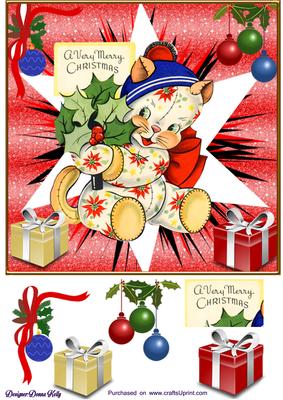 Kitty Very Merry Christmas 1
