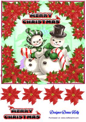 Snow Couple Christmas