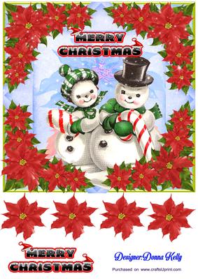 Snow Couple Christmas Ver 3
