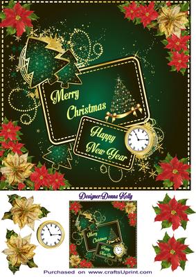 Elegant Green and Gold Christmas