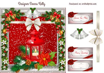 Snowy Christmas Scene