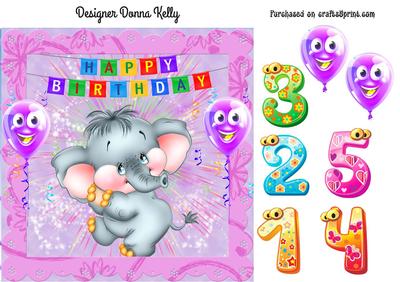 Pink Age Birthday