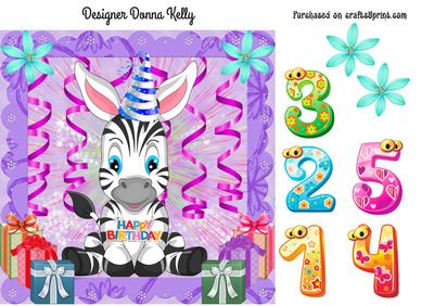 Purple Age Birthday