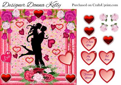 Hearts and Roses Valentines