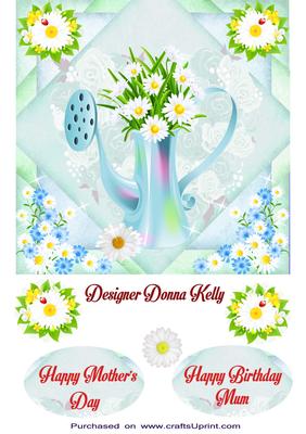 Garden Flowers Mother's Day Card