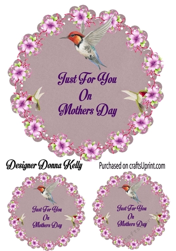 Floral Topper Mothers Day