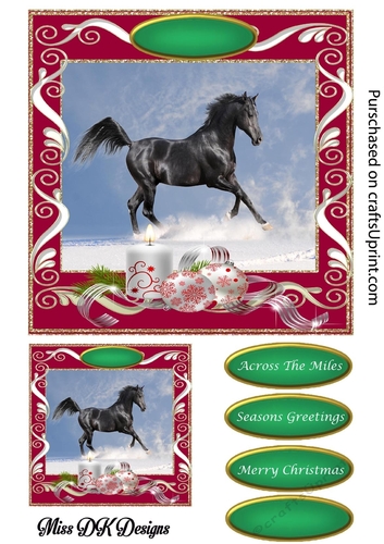 A Christmas gift card front 1