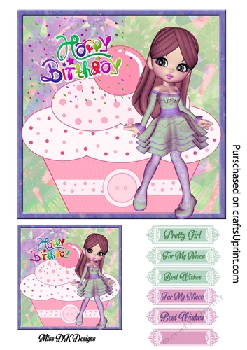 Cupcake Happy Birthday 2