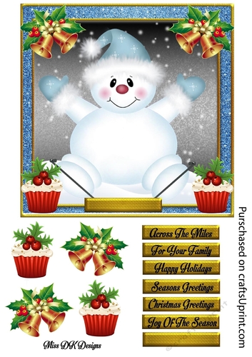 Cutie Snowman 10