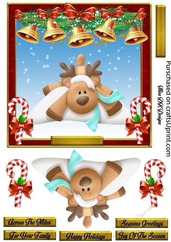 Comical Reindeer 2