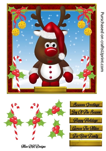 Comical Reindeer 6