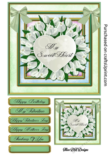 Romance Card For My Sweetheart
