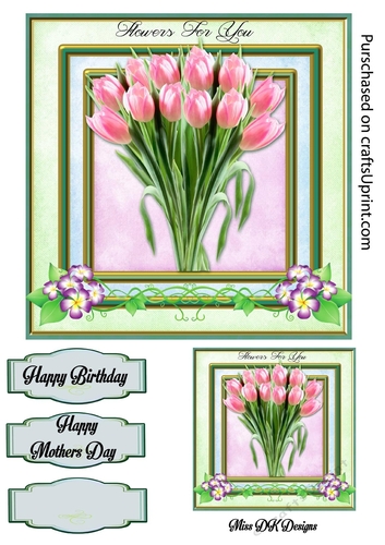 Flowers for You 2 Card 