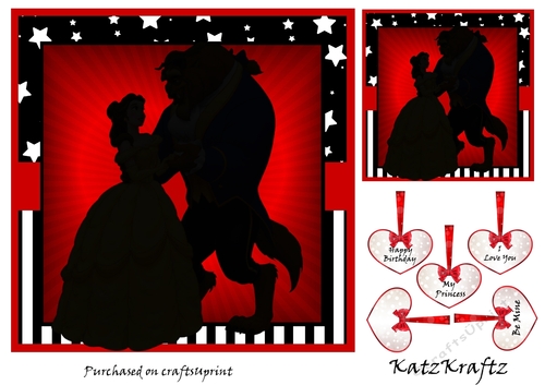 Romantic Silhouette Dance Topper