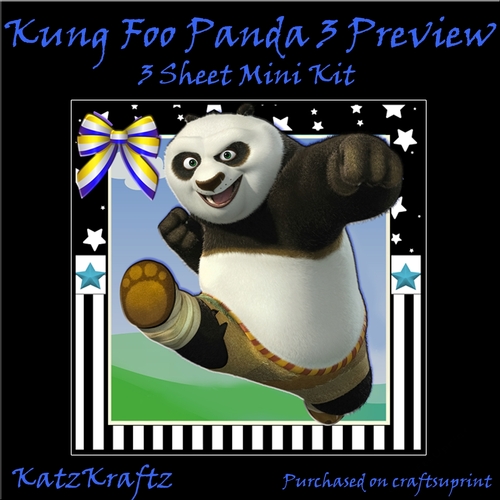Kung Foo Panda 3 Birthday Mini Kit