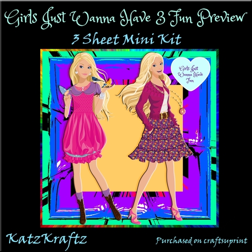 Girls Just Wanna Have Fun 3 Mini Kit