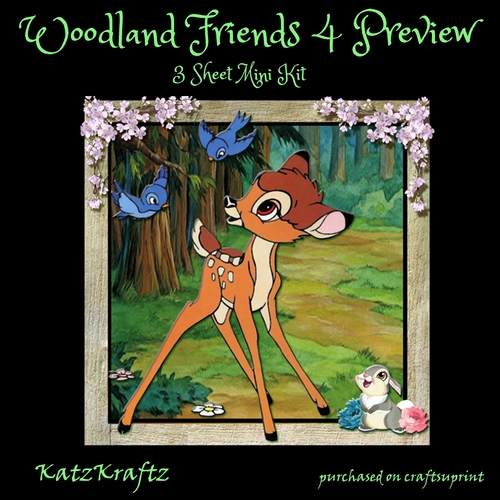 Woodland Friends 4 Mini Kit