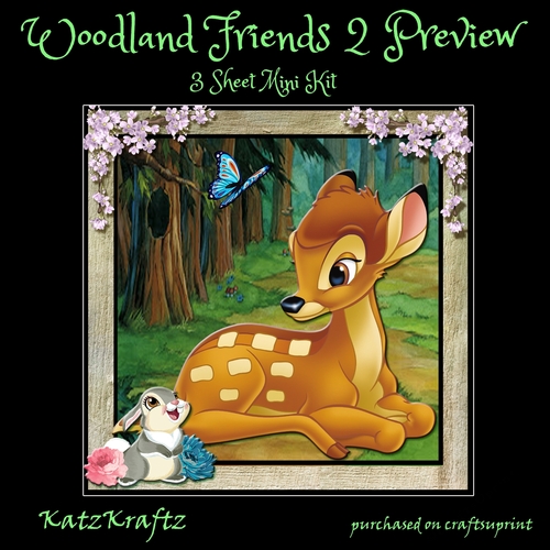 Woodland Friends 2 Mini Kit