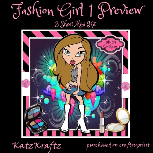Fashion Girl 1 Mini Kit