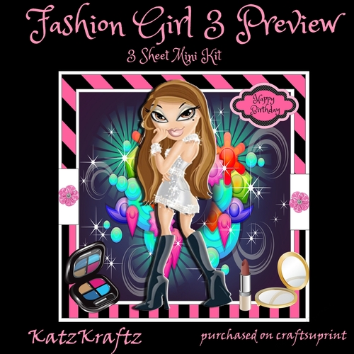 Fashion Girl 3 Mini Kit