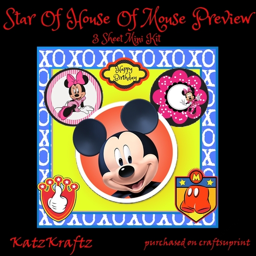 Star Of House Of Mouse Mini Kit