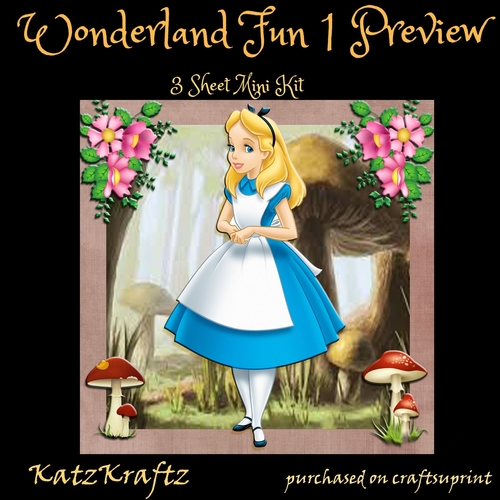 Wonderland Fun 1 Mini Kit