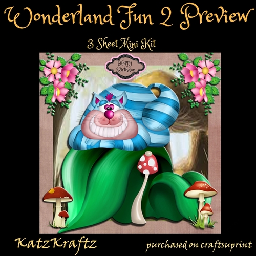 Wonderland Fun 2 Mini Kit